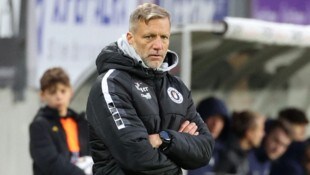Austria Klagenfurt-Trainer Rolf Landerl hofft in Wien auf einen Sieg.