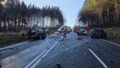 Auf der B 76 im Johngraben kam es zu dem tragischen Unfall