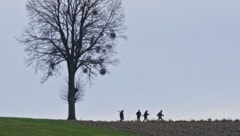 In der Vorweihnachtszeit sind viele Jäger unterwegs