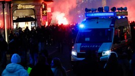Vom Hauptplatz in Graz aus ging es zum Stadion.