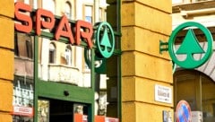 Eine Spar-Filiale in der ungarischen Hauptstadt Budapest