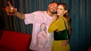 Neymar mit seiner Freundin Bruna Biancardi