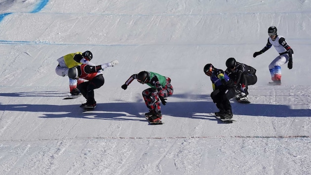 Izzi Hämmerle (Mitte) hatte in Cervinia schon zweimal die Nase vorn, gewann zuletzt 2023.