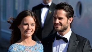 Prinzessin Sofia und ihr Ehemann Carl Philip (Archivbild)