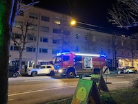 Die Feuerwehr musste im Massagestudio löschen.