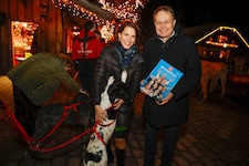 Große Schlagzeilenparty: Landeshauptfrau Karoline Edtstadler und Spar-Aufsichtsratschef Gerhard ...