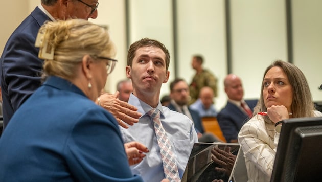 Tyler Robinson (Mitte) droht die Todesstrafe.