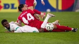 International bleibt der SK Rapid am Boden …