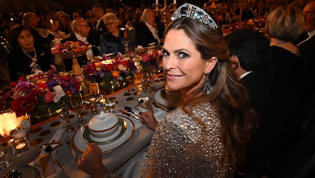 Prinzessin Madeleine funkelte beim diesjährigen Nobelpreis-Bankett. Jetzt gab sie intime ...