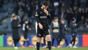 Otar Kiteishvili nach dem 0:1 gegen Roter Stern