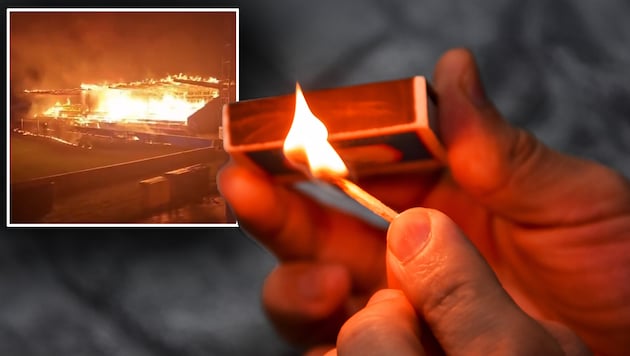 Nach dem Abstieg brannte die Tribüne lichterloh.