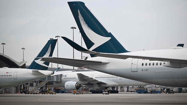 Cathay Pacific lobte das Kabinenpersonal, schnell und verantwortungsvoll gehandelt zu haben.