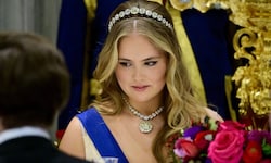 Märchenhafte Amalia! Die Thronfolgerin verzaubert im Tülltraum und funkelnder Diamant-Tiara
