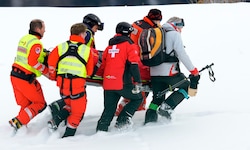 Michelle Gisin ist nach ihrem Trainingssturz am Donnerstag in St. Moritz erfolgreich operiert ...