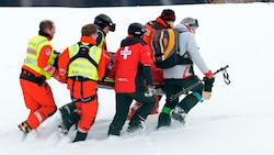 Michelle Gisin ist nach ihrem Trainingssturz am Donnerstag in St. Moritz erfolgreich operiert ...