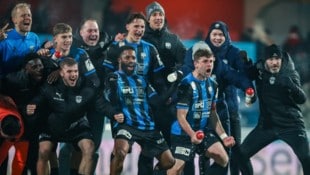 Kann Amstetten auch im Hit gegen die Admira ausgelassen jubeln?