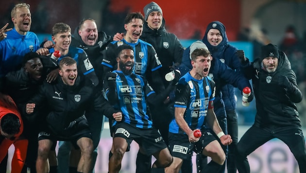 Kann Amstetten auch im Hit gegen die Admira ausgelassen jubeln?