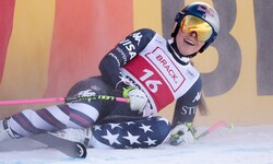 Lindsey Vonn im Ziel: Am Ende ihrer Kräfte, aber mit einer sensationellen Leistung! 