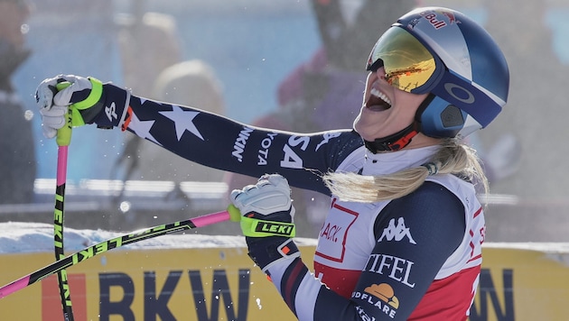 Lindsey Vonn put down a dream run.