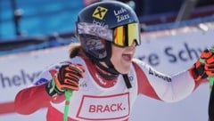 Magdalena Egger jubelt über ihr erstes Weltcup-Podium.