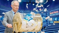 Monatlich will Finanzminister Marterbauer je 2500 Euro an 100 Gewinner verlosen.