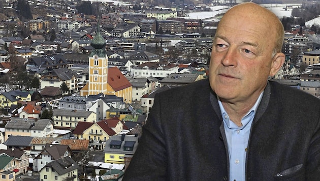 Listen-Bürgermeister Hermann Trinker beobachtet die Entwicklung in Schladming seit Jahren ...