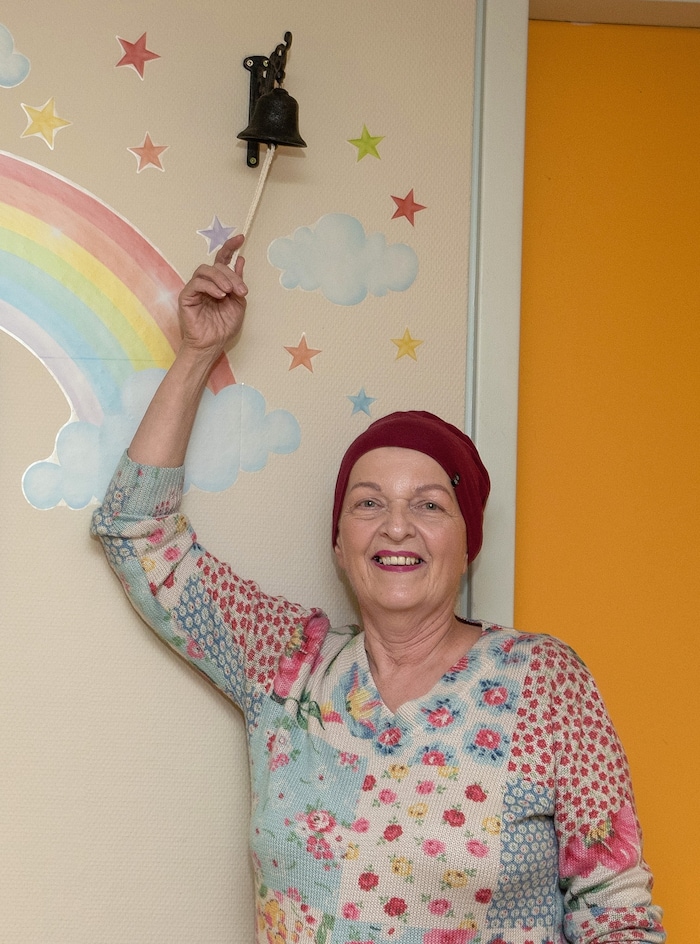 Das Läuten der Chemoglocke symbolisiert für Patienten einen besonderen Moment: Das Ende einer ...