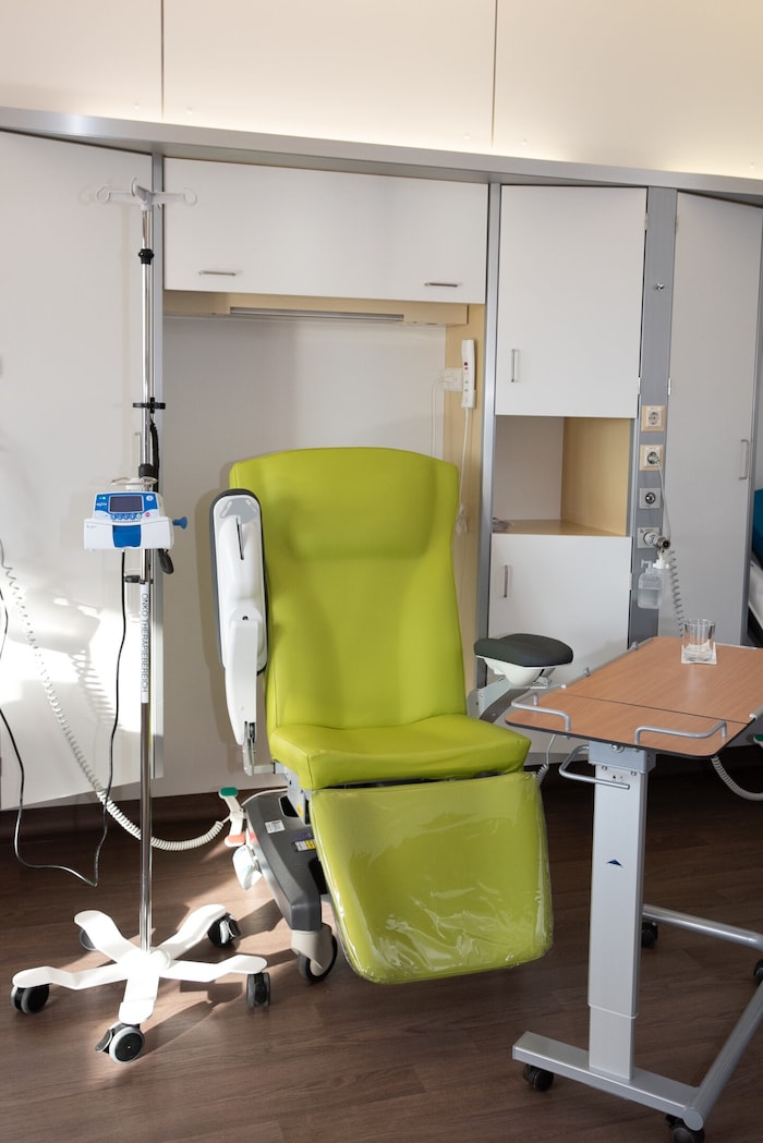 Kürzlich wurde ein neuer Raum für Tagespatienten eröffnet. Insgesamt stehen nun 28 ...