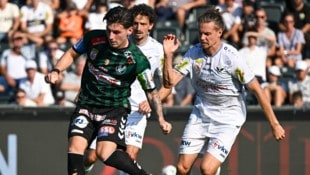 Im letzten Aufeinandertreffen im Dezember unterlagen Patrick Greil (r.) &amp; Co. in Ried mit ...