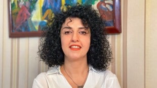 Die iranische Nobelpreisträgerin Narges Mohammadi 