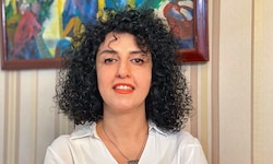 Die iranische Nobelpreisträgerin Narges Mohammadi
