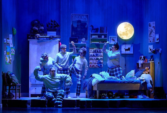 Szenenbild: Ab Sonntag singt Alois Mühlbacher (Dritter von links) die Titelpartie in einer Oper ...