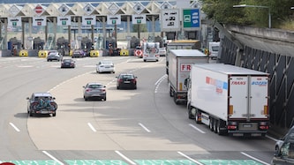 Die Streckenmaut für den Brenner – hier die Mautstelle Schönberg – stieg von 66 auf 72 Euro.