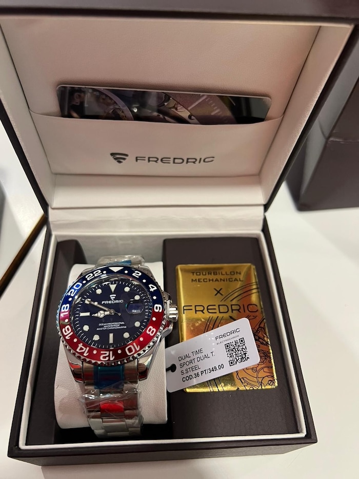 Die Uhren haben bewusst die Optik von begehrten Modellen hochpreisiger Luxusmarken.