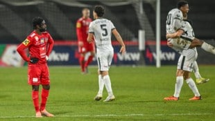 Enttäuschung im SKN-Lager, großer Jubel bei den Bregenzern