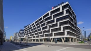 Der Bank-Austria-Campus am Wiener Nordbahnhofgelände