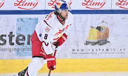 Connor Corcoran sicherte den Eisbullen den Zusatzpunkt in Villach.