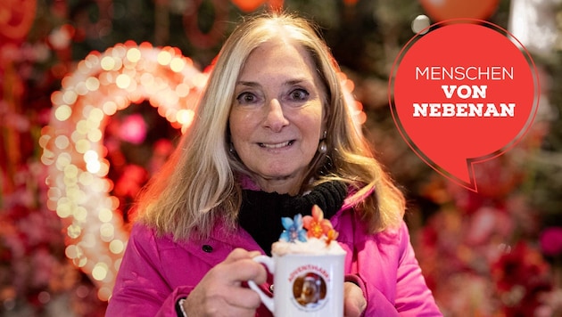 Brigitte Neusiedler schenkte in den Blumengärten Hirschstetten schon Punsch aus, als es dort ...