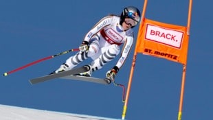 Emma Aicher liegt in Führung