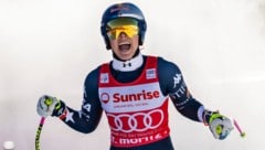 Lindsey Vonn muss sich heute mit dem zweiten Platz „begnügend“. 