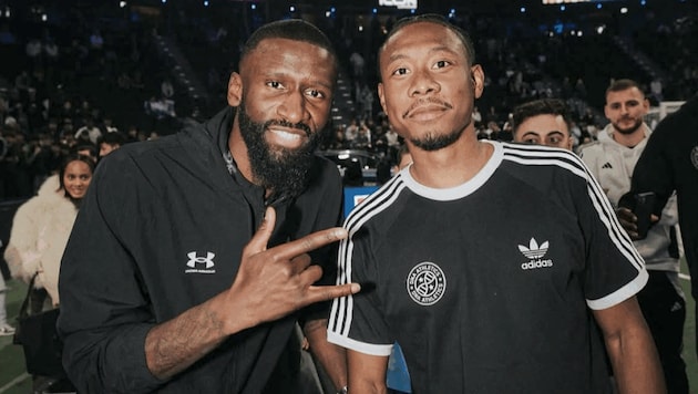 Antonio Rüdiger und David Alaba.