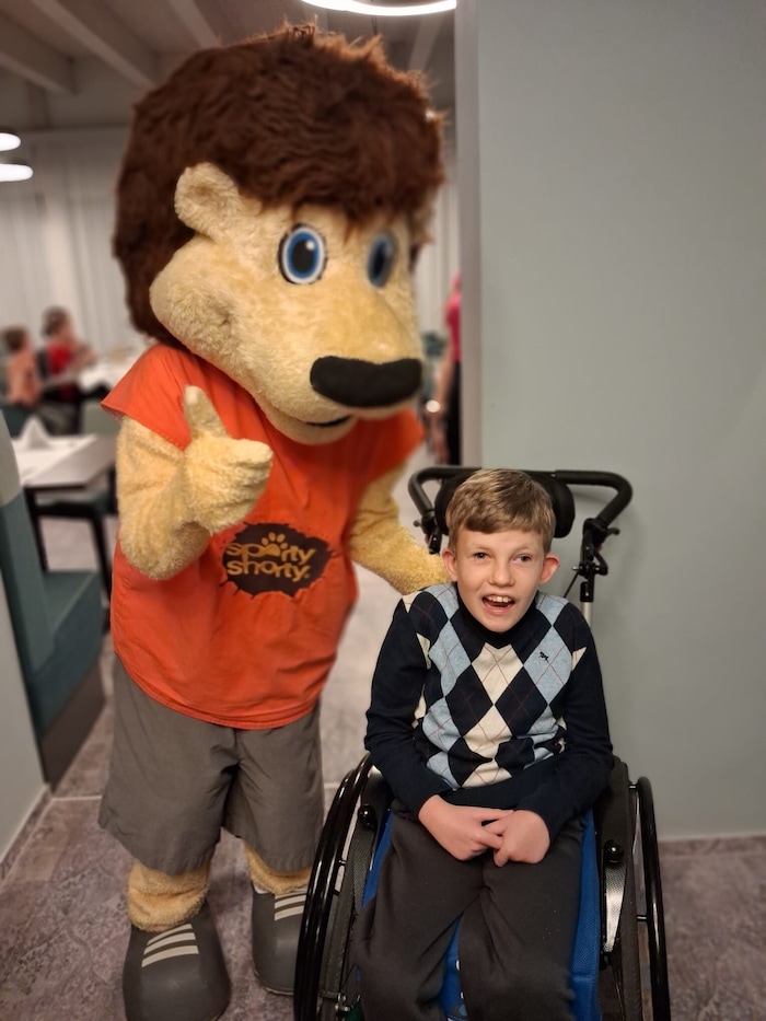 Willi ist der Sonnenschein seiner Familie.