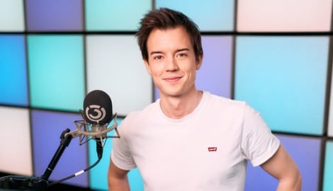 Philipp Hansa im Ö3-Studio