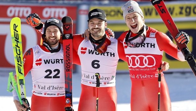 Drei Schweizer dürfen in Val d‘Isere jubeln – Stefan Brennsteiner fällt im zweiten Durchgang auf ...