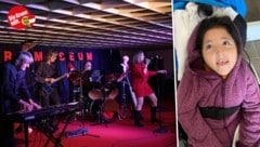 Die „Beach Band“ rockte im Eboardmuseum (li.) für die kleine Sude (re.). Klassiker, ...