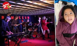 Die „Beach Band“ rockte im Eboardmuseum (li.) für die kleine Sude (re.). Klassiker, ...