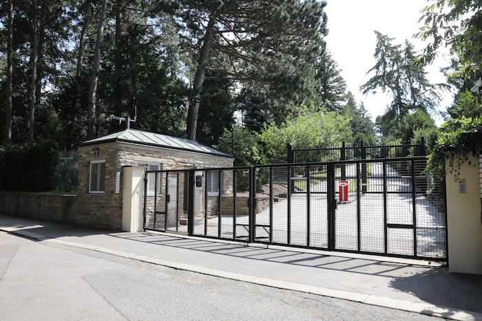 Die Residenz des US-Botschafters in Wien ist Hochsicherheitsgebiet.