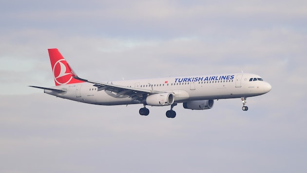 Ein Airbus A321 der Turkish Airlines.