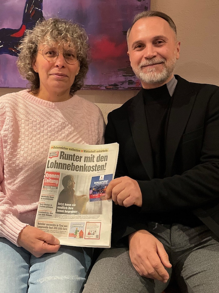 R. Eller und Regionalleiter A. Cabar