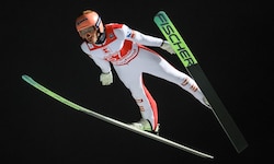 Stefan Kraft holt bei seinem Comeback den zweiten Platz in Klingenthal.